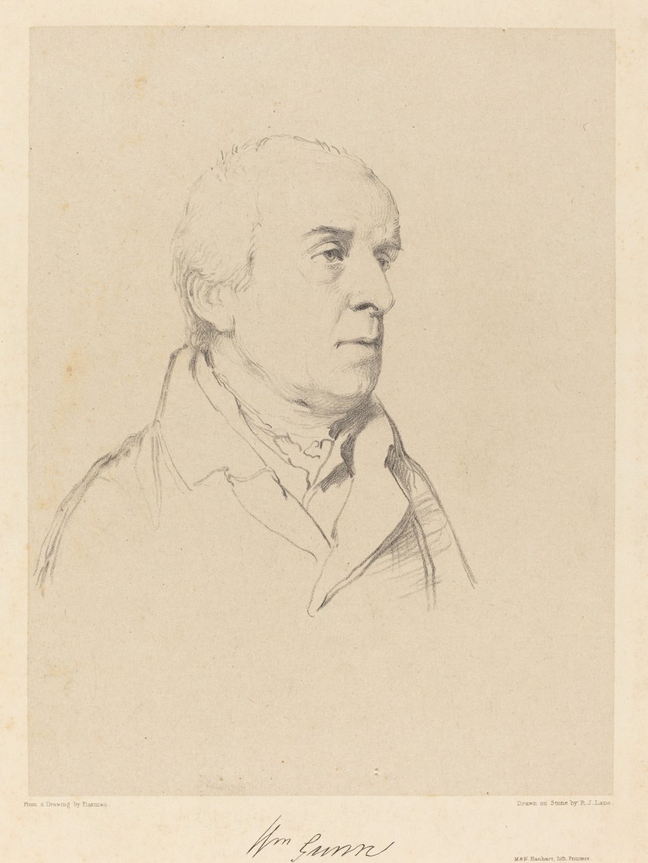 William Gunn - Richard James Lane after John Flaxman