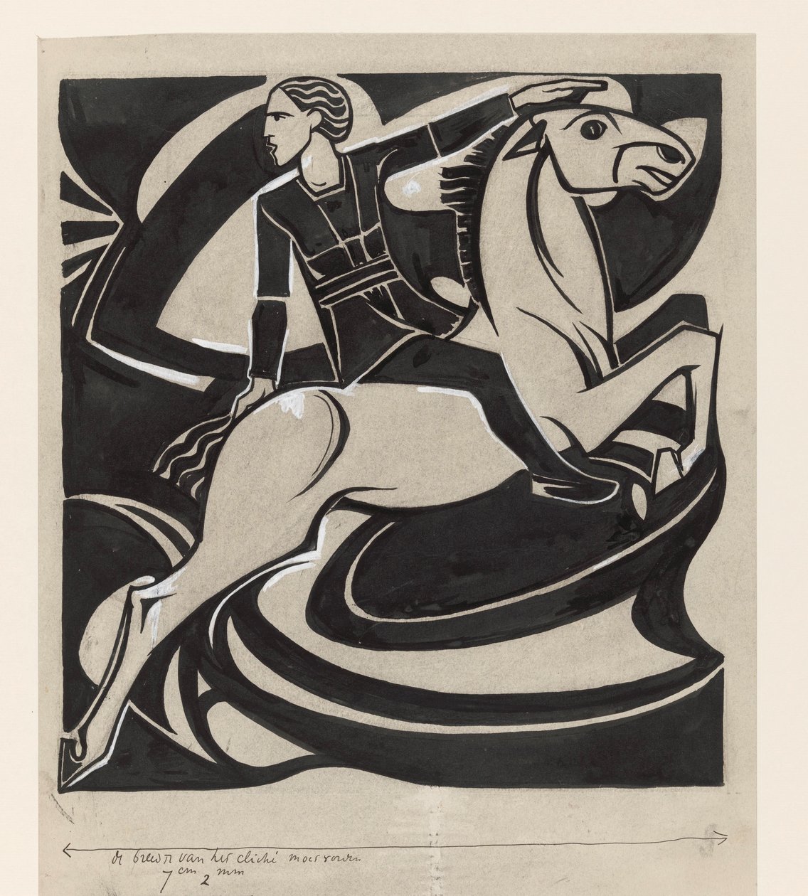 Homme à cheval - Richard Nicolaüs Roland Holst