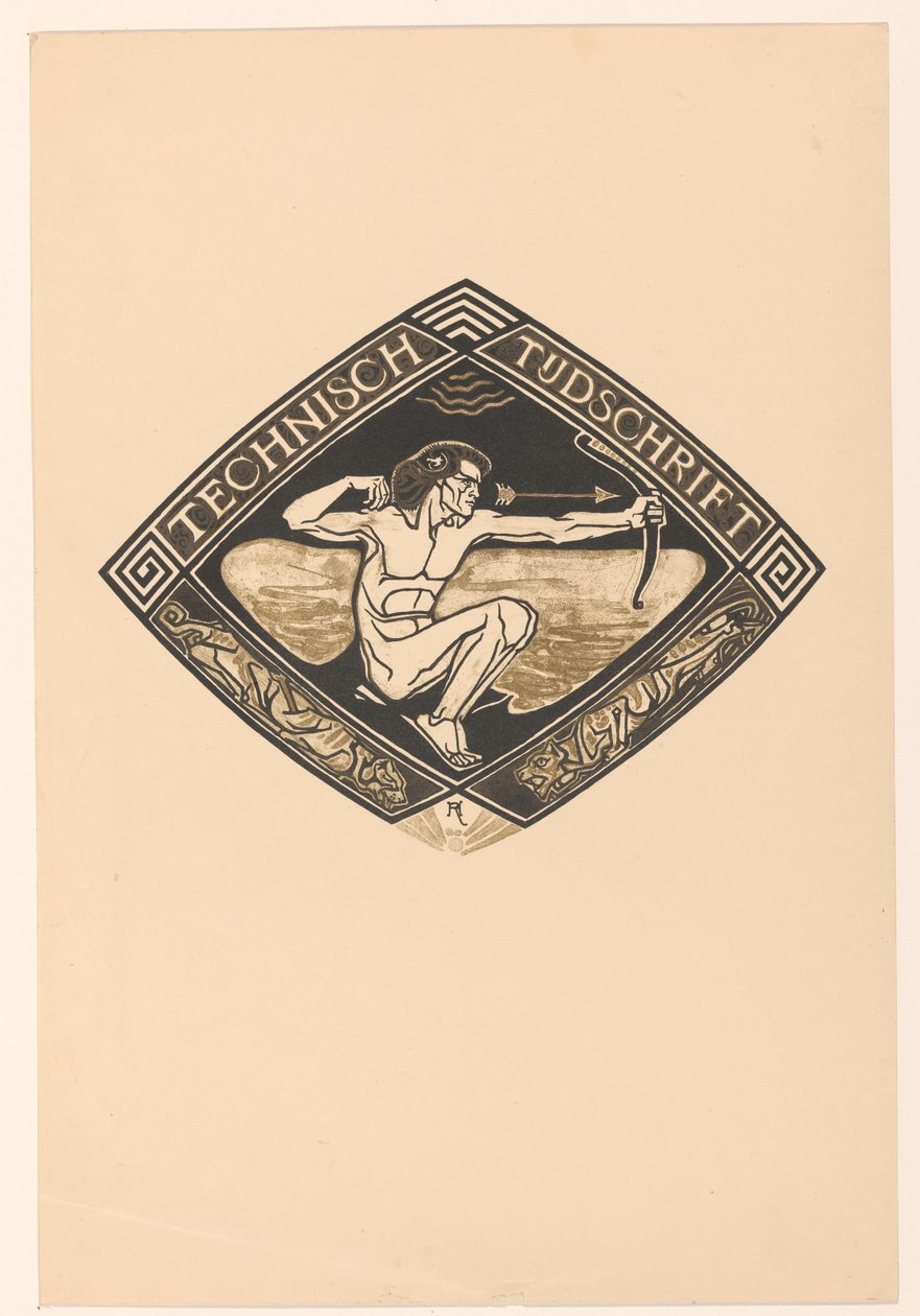 Couverture pour : Technisch Tijdschrift, 1914 - Richard Nicolaüs Roland Holst