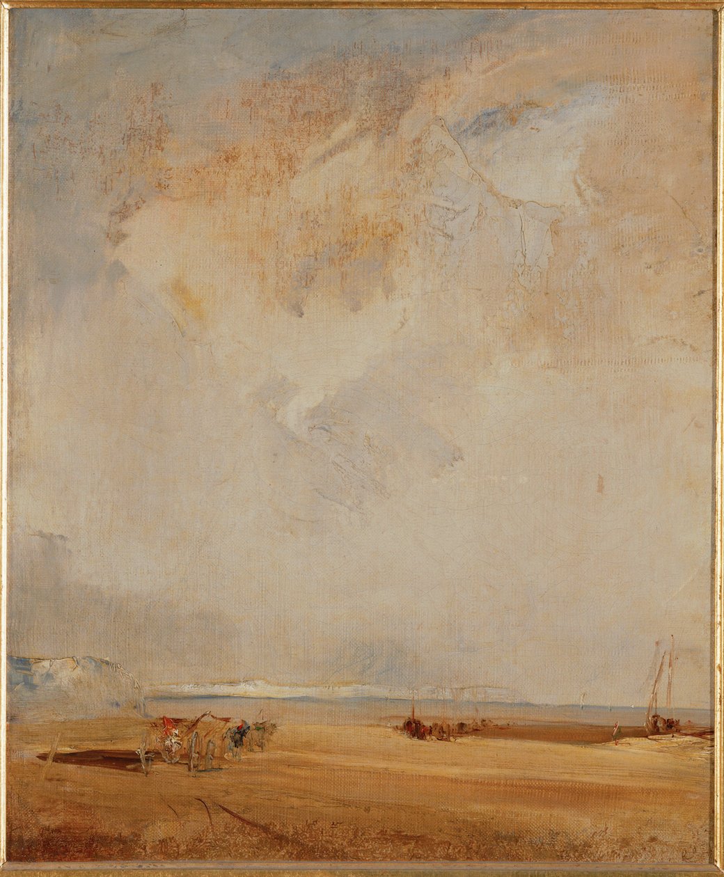 Vue de la plage de Normandie ... - Richard Parkes Bonington