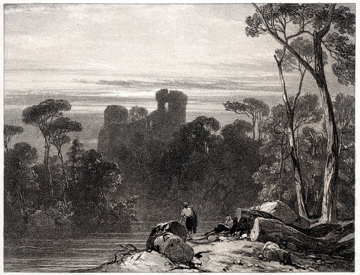 Château de Bothwell - Richard Parkes Bonington