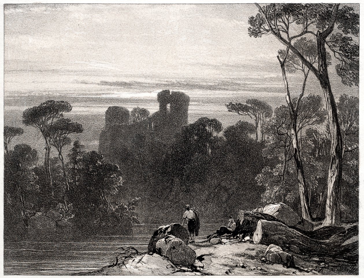 Château de Bothwell, 1826 - Richard Parkes Bonington