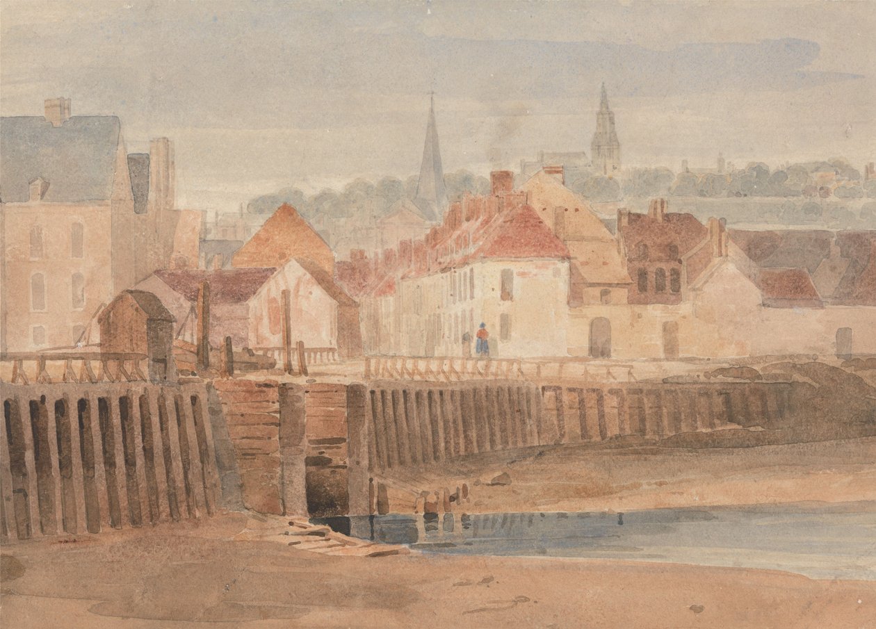 Port de Boulogne - Richard Parkes Bonington