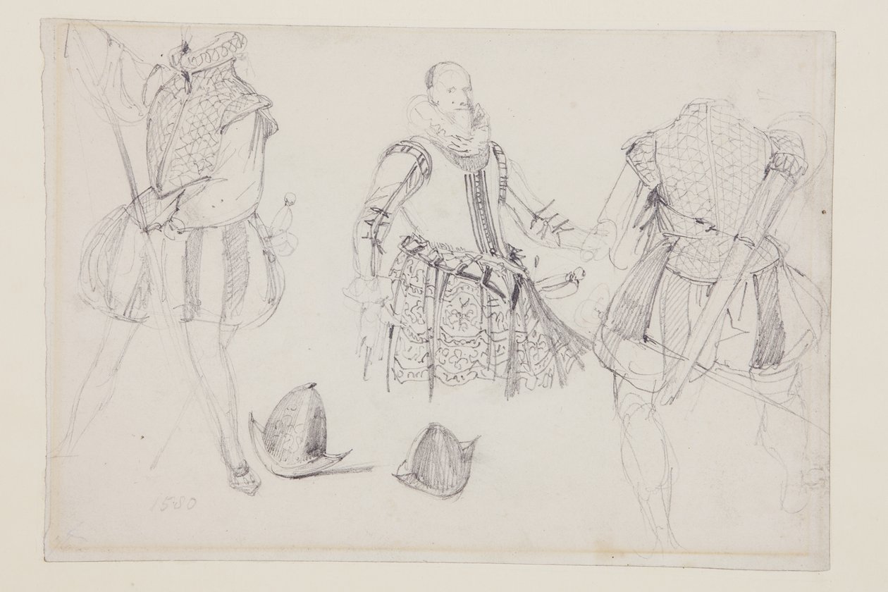 Études de Costumes - Richard Parkes Bonington