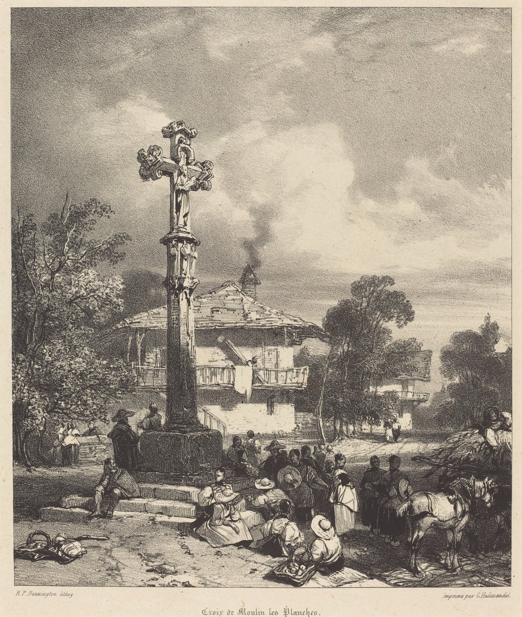 Croix de Moulin-les-Planches - Richard Parkes Bonington
