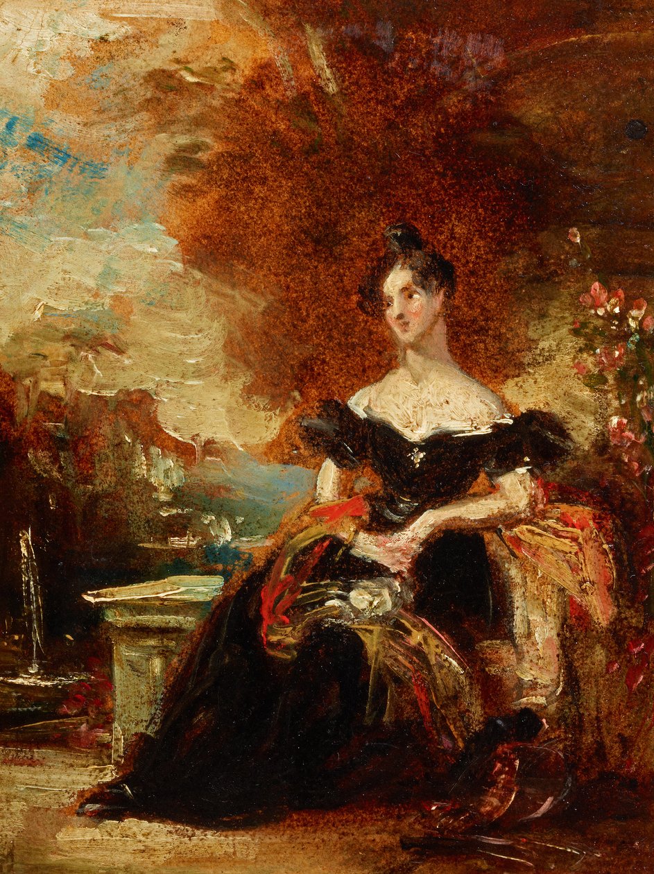 Portrait de femme - Richard Parkes Bonington