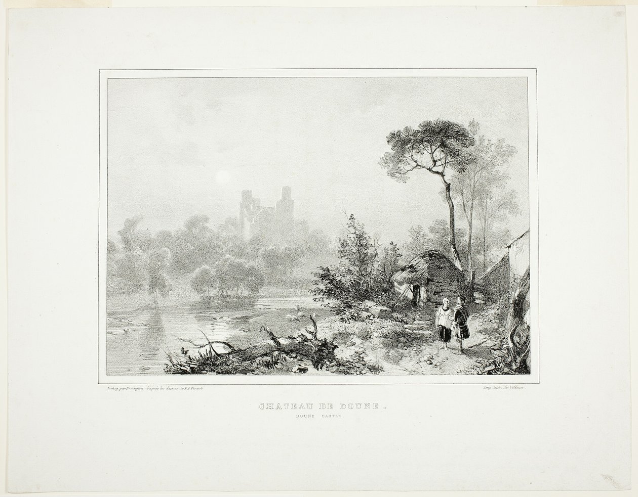 Château de Doune - Richard Parkes Bonington