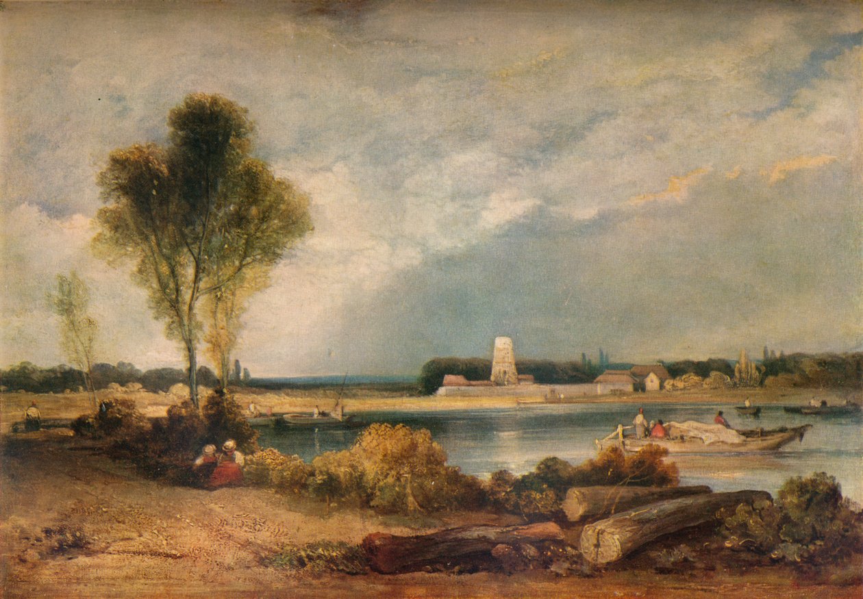 Paysage en Normandie, 19e siècle, 1934 - Richard Parkes Bonington