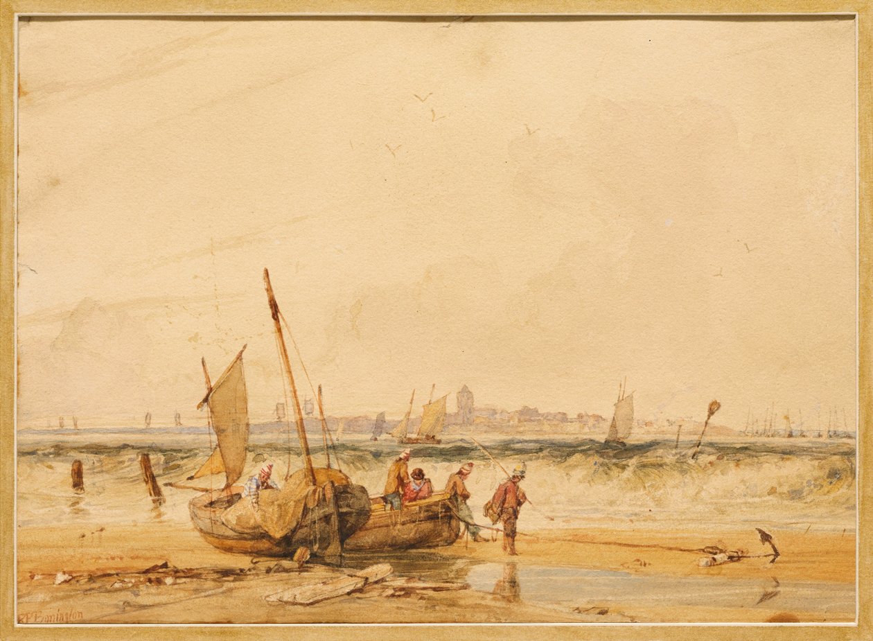 Le Crotoy - Richard Parkes Bonington