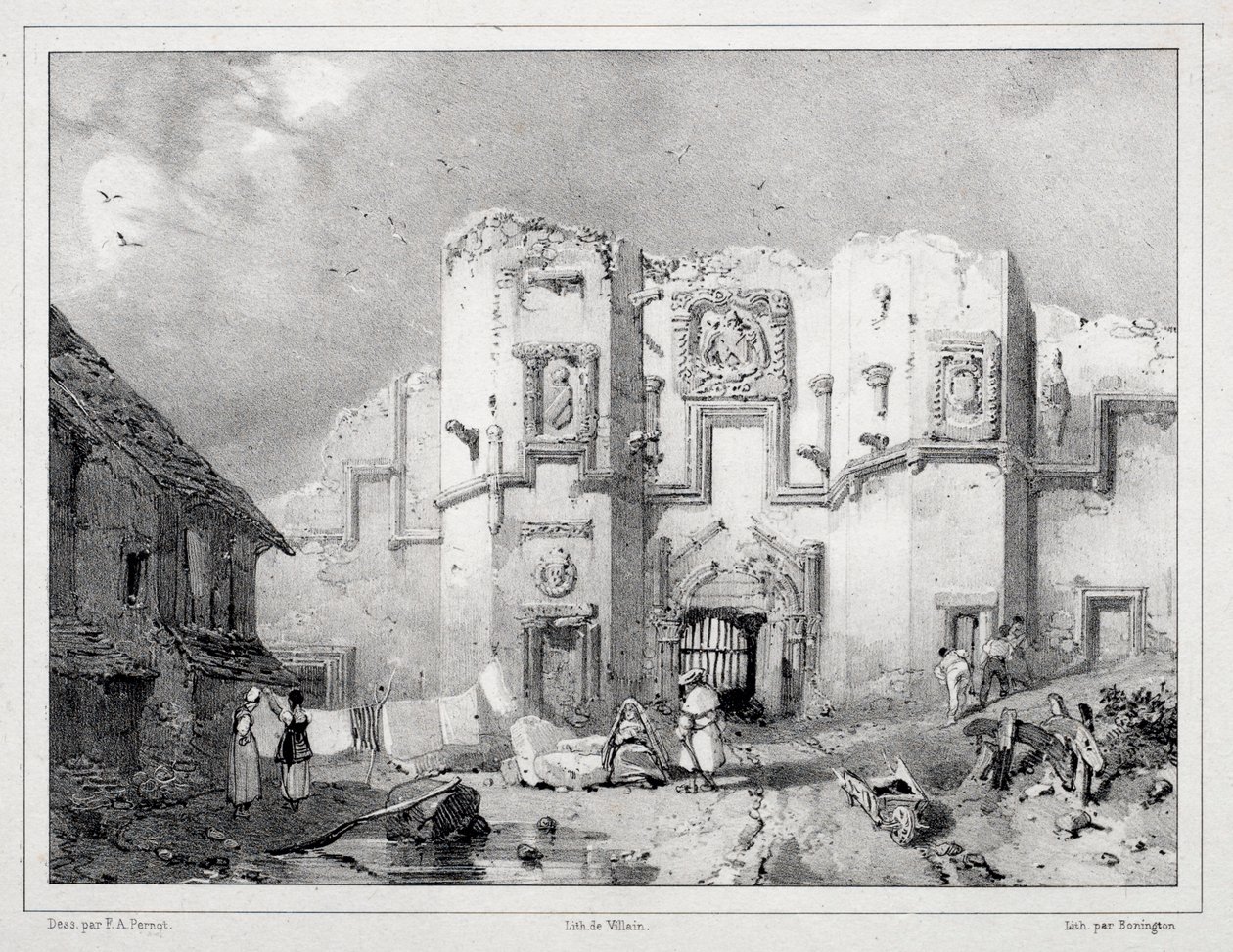 Ancienne porte à Stirling, 1826 - Richard Parkes Bonington