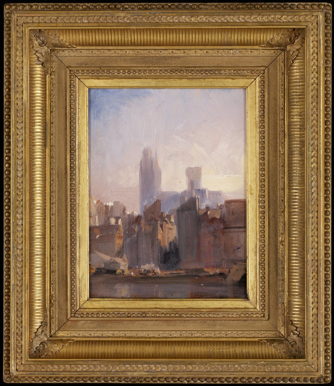 Cathédrale de Rouen, lever du soleil - Richard Parkes Bonington