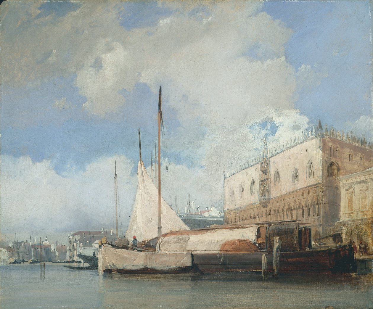 Le Palais des Doges, Venise - Richard Parkes Bonington
