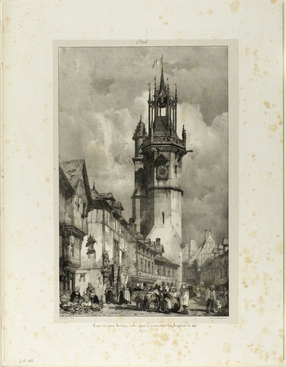 Tour du Gros Horloge - Richard Parkes Bonington
