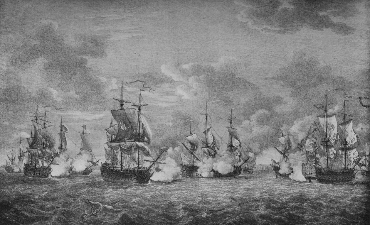 La bataille de Cap-Français, c1760 - Richard Paton