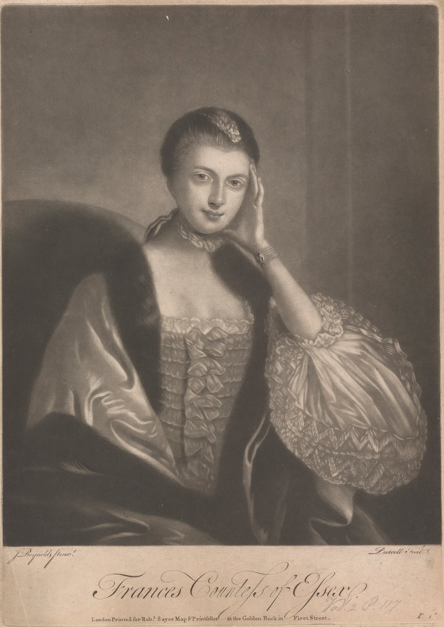 Frances Capell (née Hanbury-Williams), comtesse d