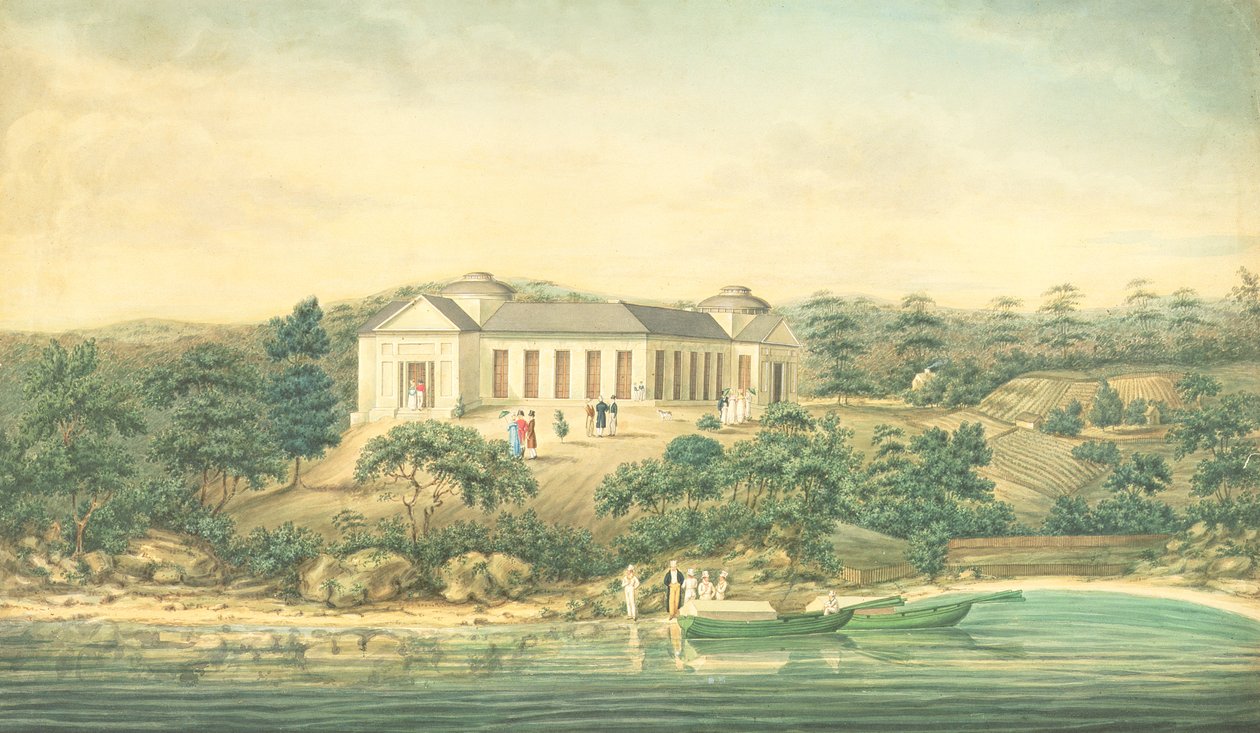Henrietta Villa, Point Piper, maison du capitaine John Piper, 1820 - Richard Read