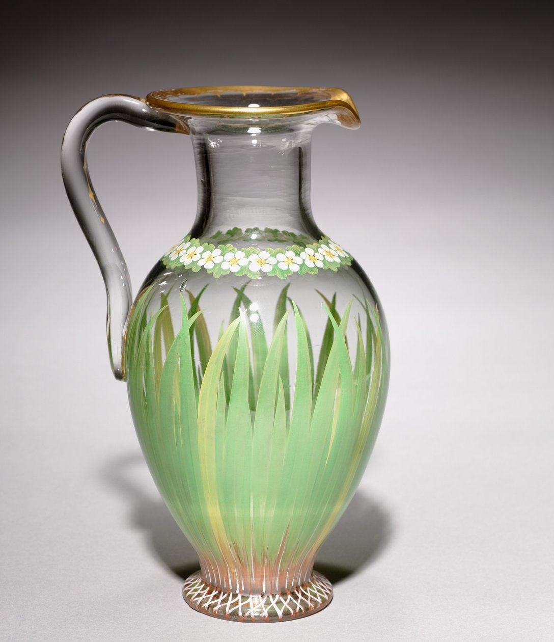 Cruche, exécutée par J. F. Christy, Stangate Glass Works, 1847 - Richard Redgrave
