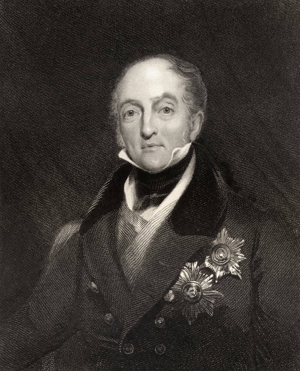 Sir Gore Ouseley, 1er baronnet, gravé par H. Cook, de la 