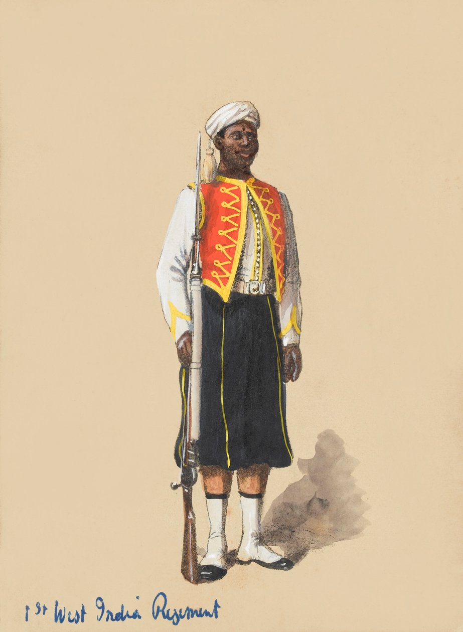 Soldat en grande tenue - Richard Simkin