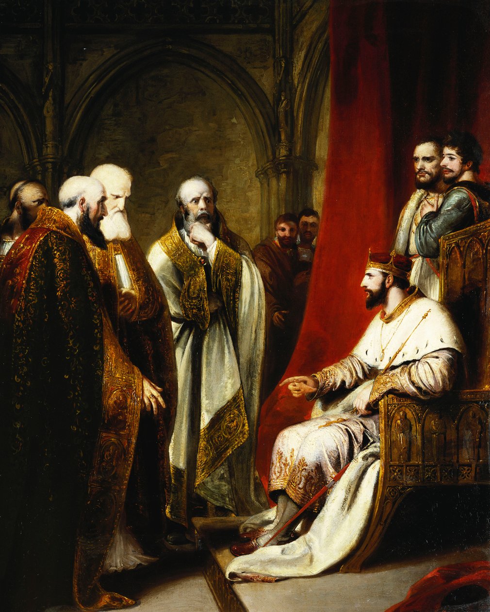 Henri III répondant à l