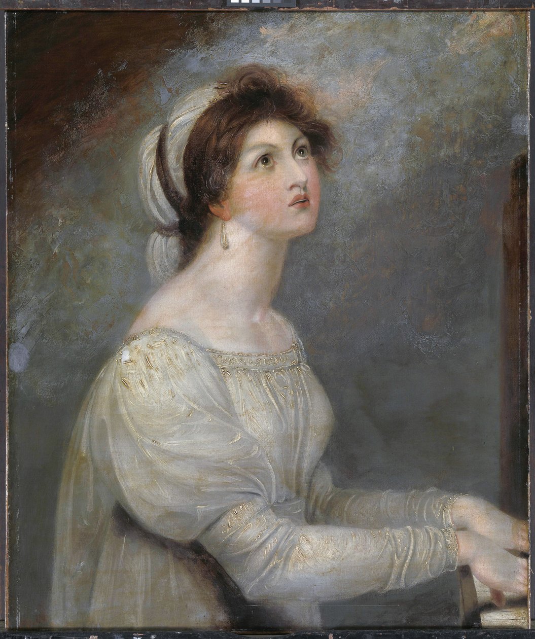 Lady Hamilton dans le rôle de Sainte Cécile - Richard Westall