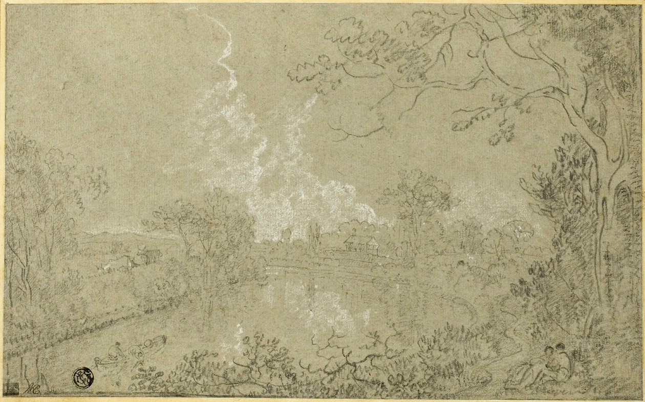 Rives de la rivière Dee près de Eaton Hall, Cheshire - Richard Wilson