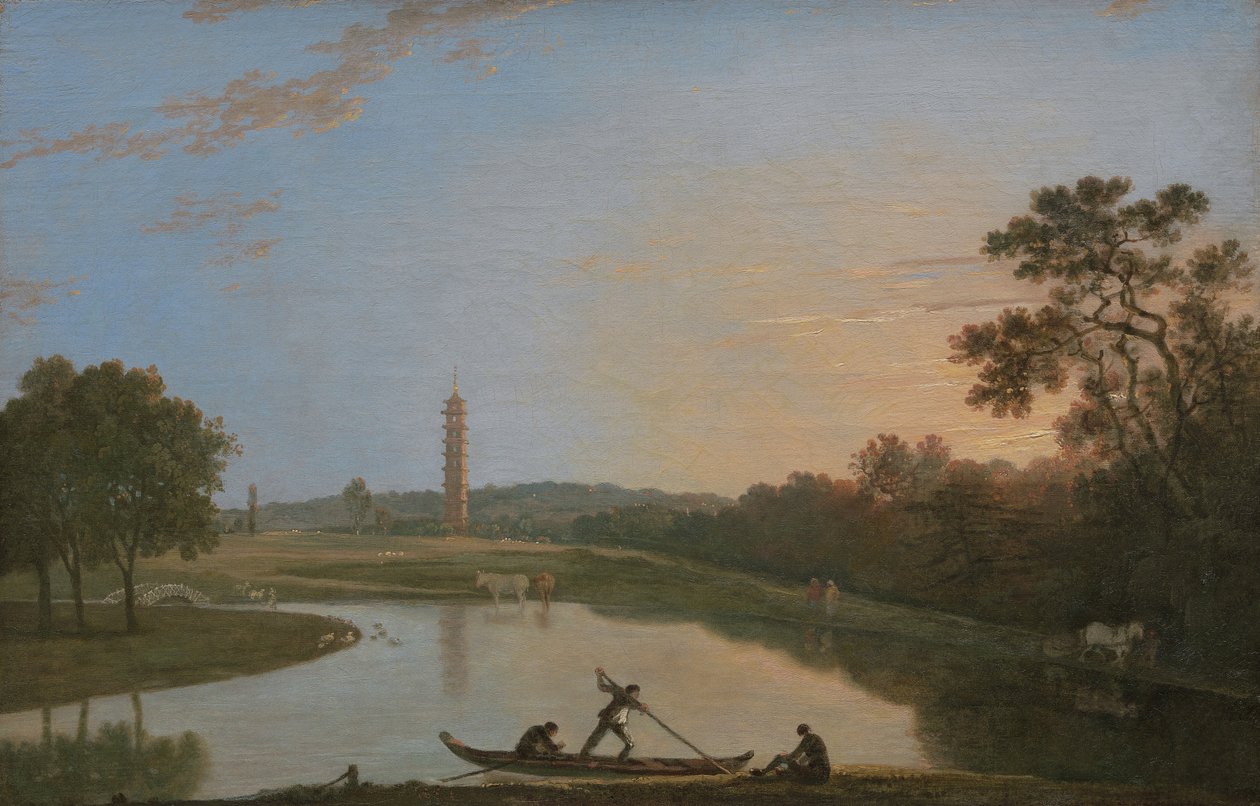 Jardins de Kew : La pagode et le pont - Richard Wilson