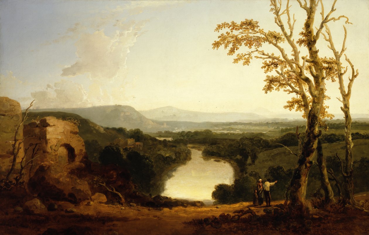 Paysage avec vallée fluviale - Richard Wilson