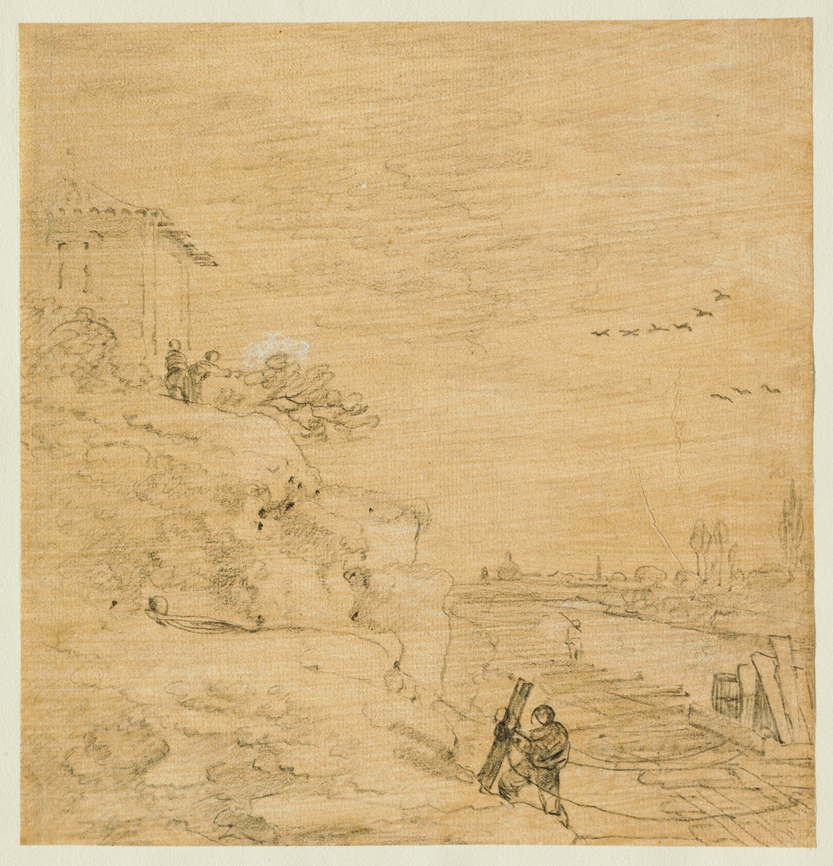 Am Ufer des Tiber - Richard Wilson