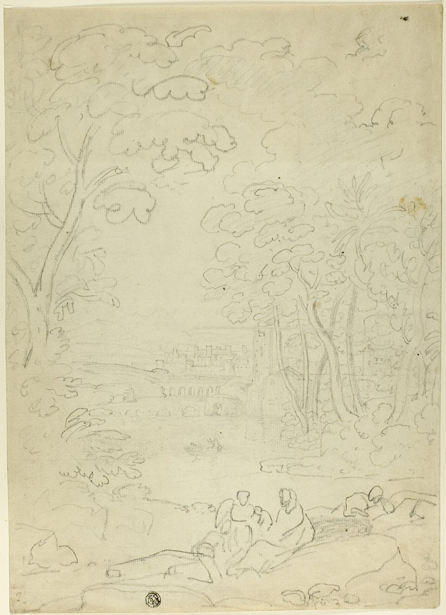 Repos lors de la fuite en Égypte - Richard Wilson