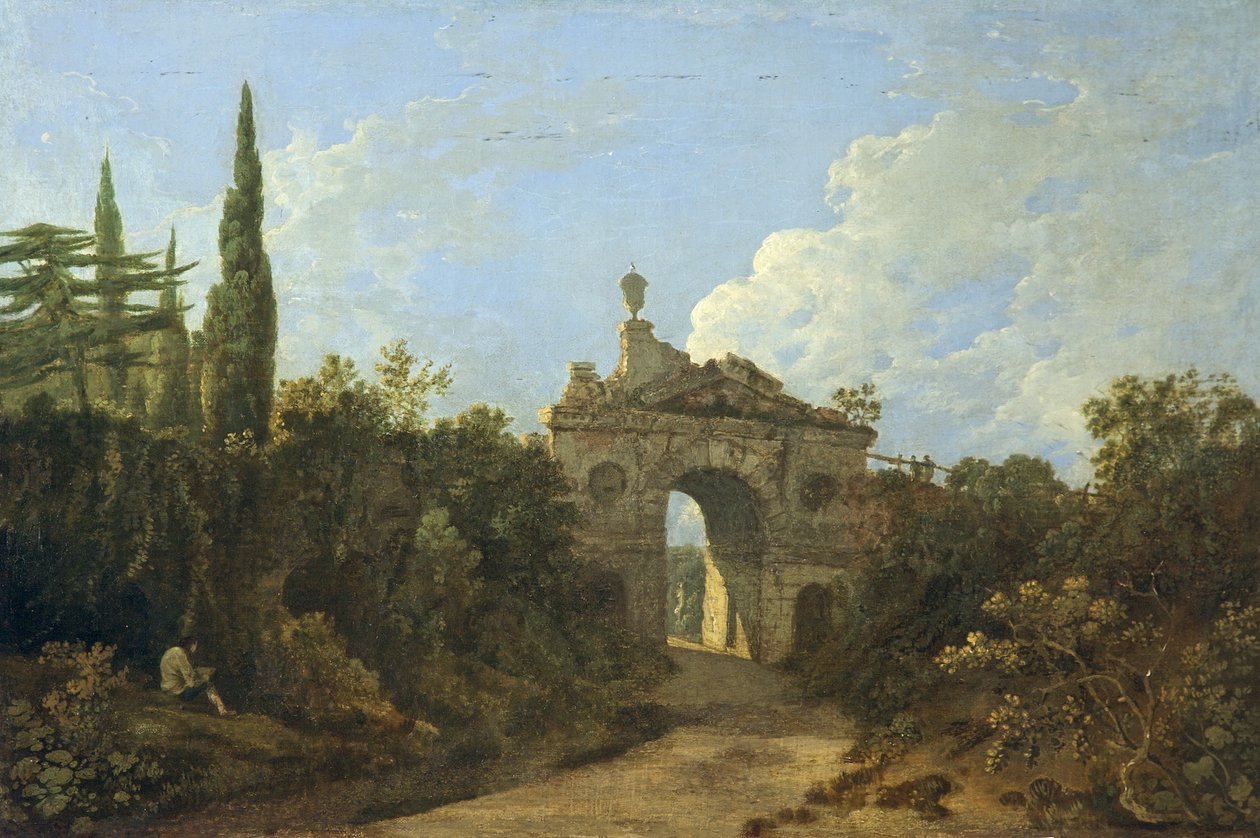 Arc en ruine aux jardins de Kew, Surrey - Richard Wilson