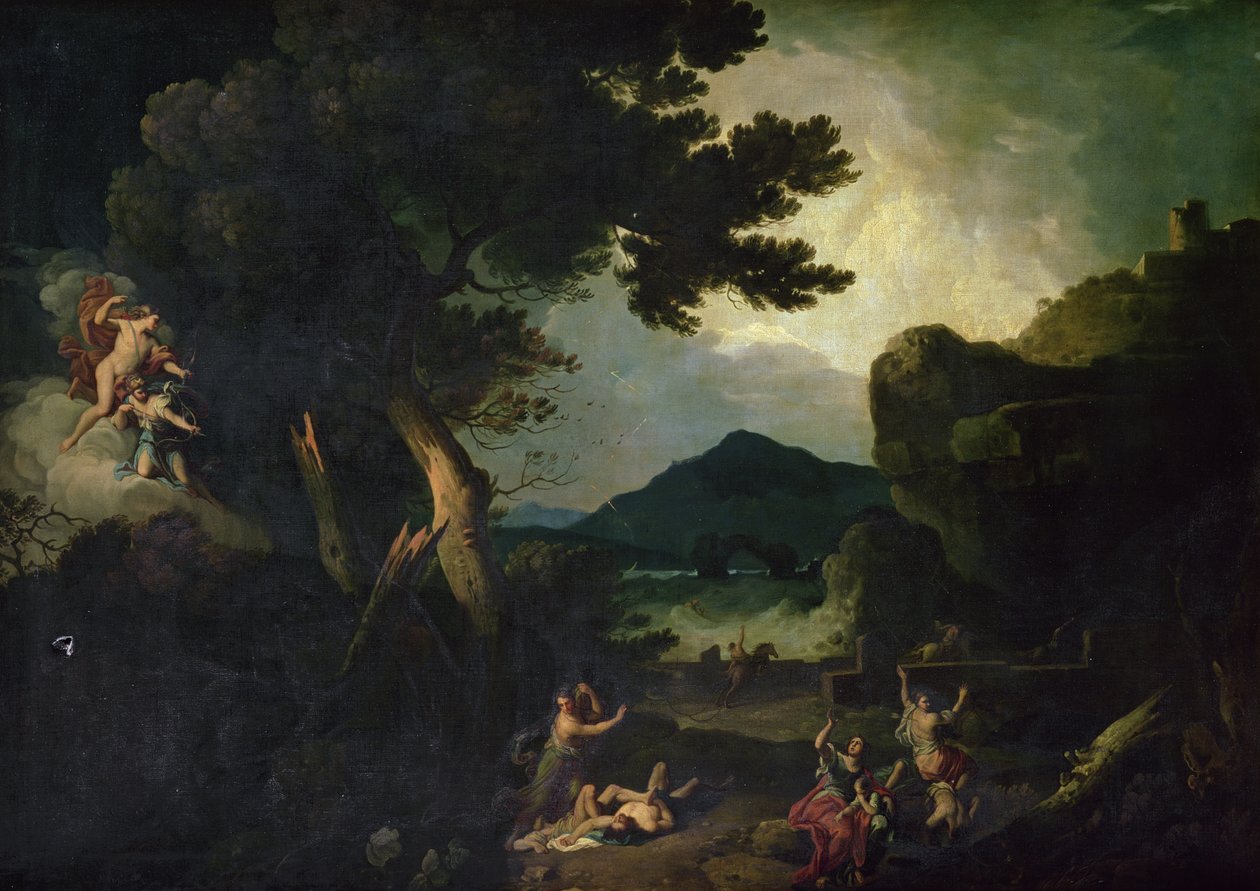 La Destruction des enfants de Niobé - Richard Wilson