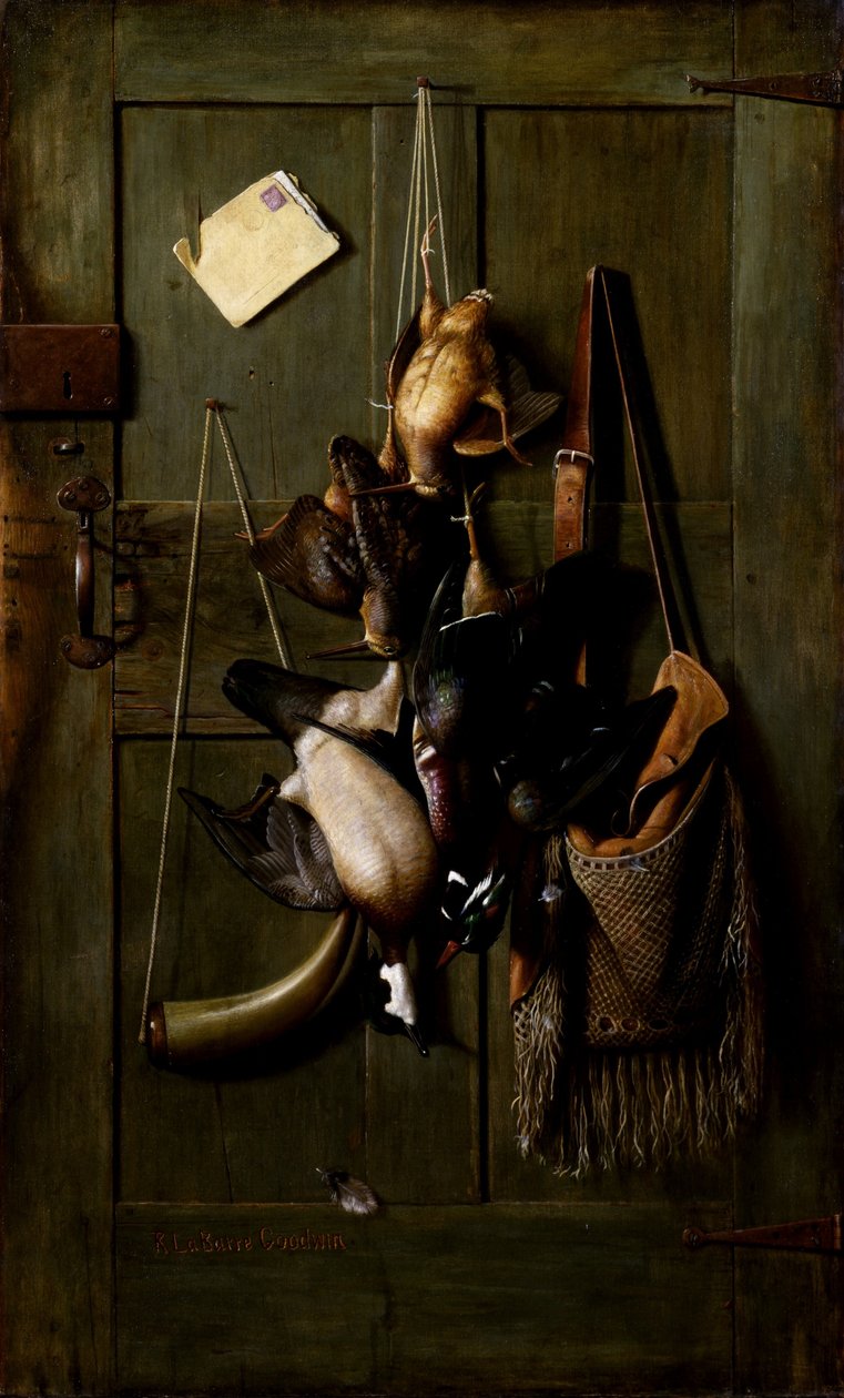 Nature morte à la porte de la cabane - Richard la Barre Goodwin