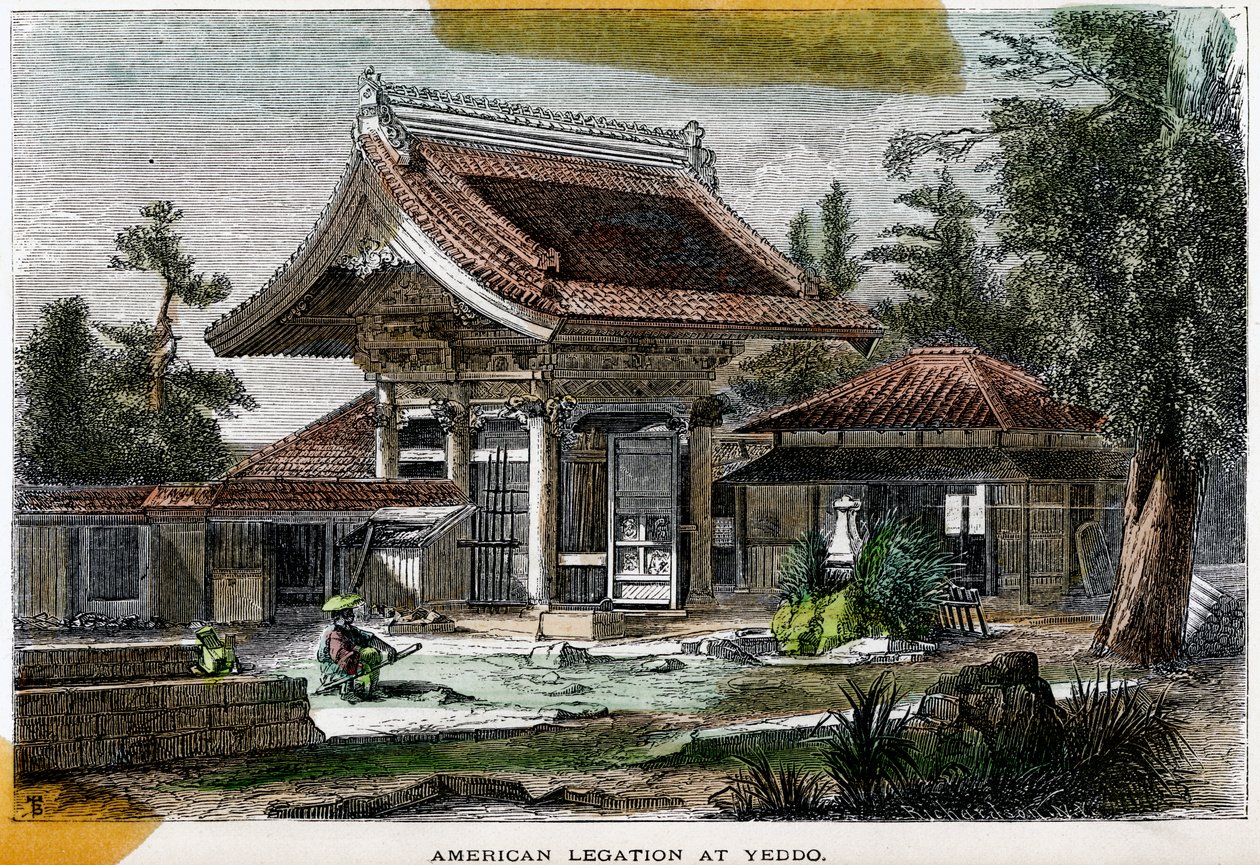 Légation américaine à Yeddo Edo, Japon - Richardson