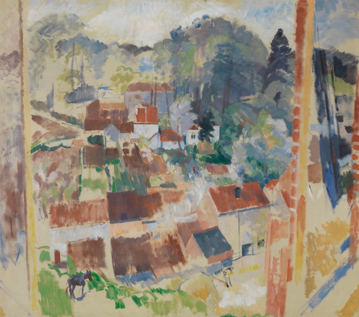 Fenêtre ouverte à Bosvoorde - Rik Wouters
