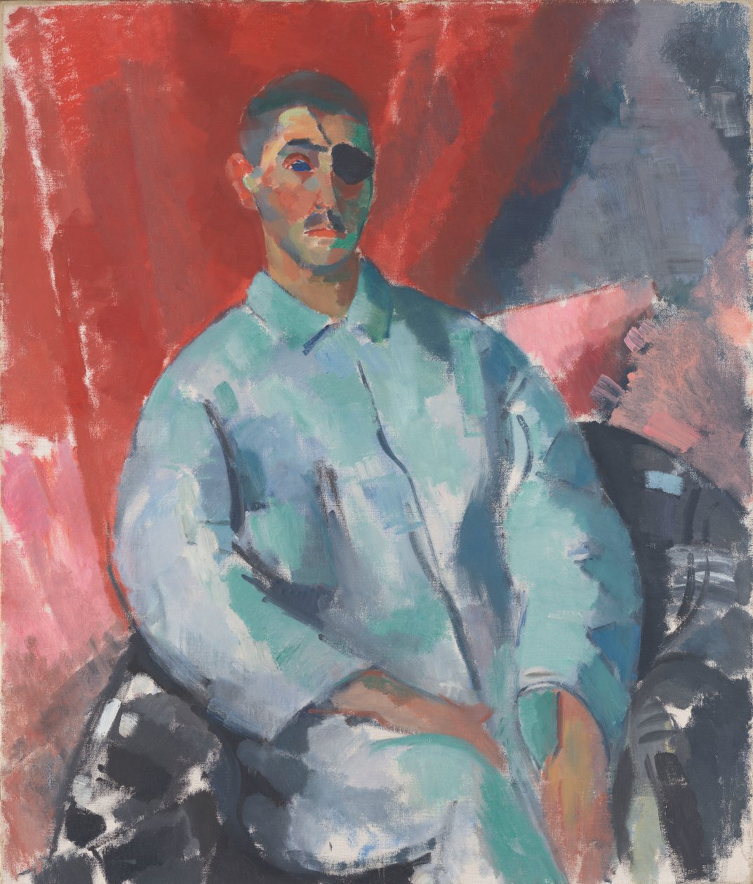 Autoportrait avec cache-œil noir - Rik Wouters