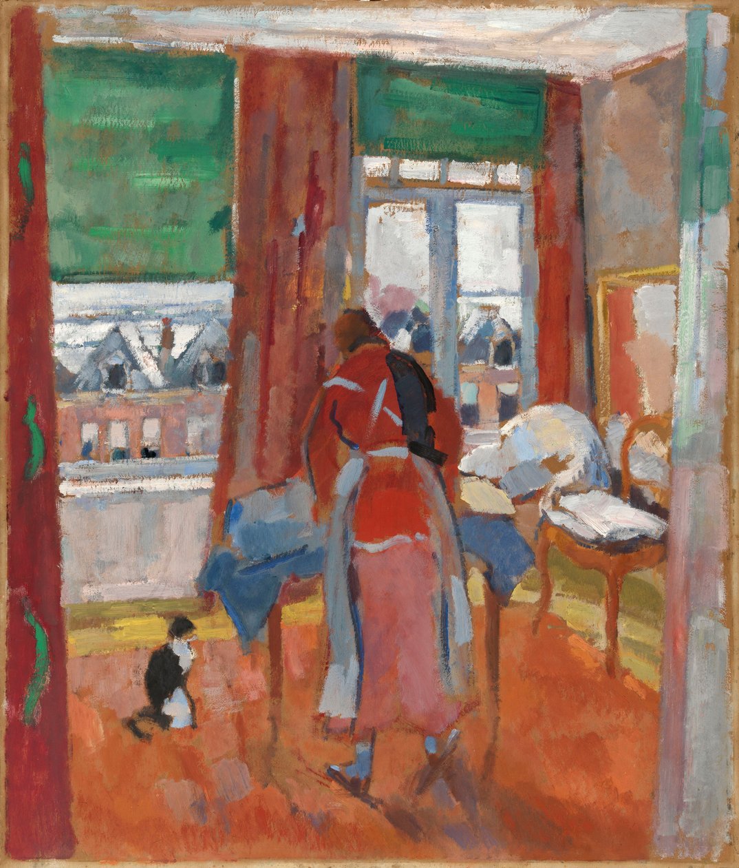 Femme repassant - Rik Wouters