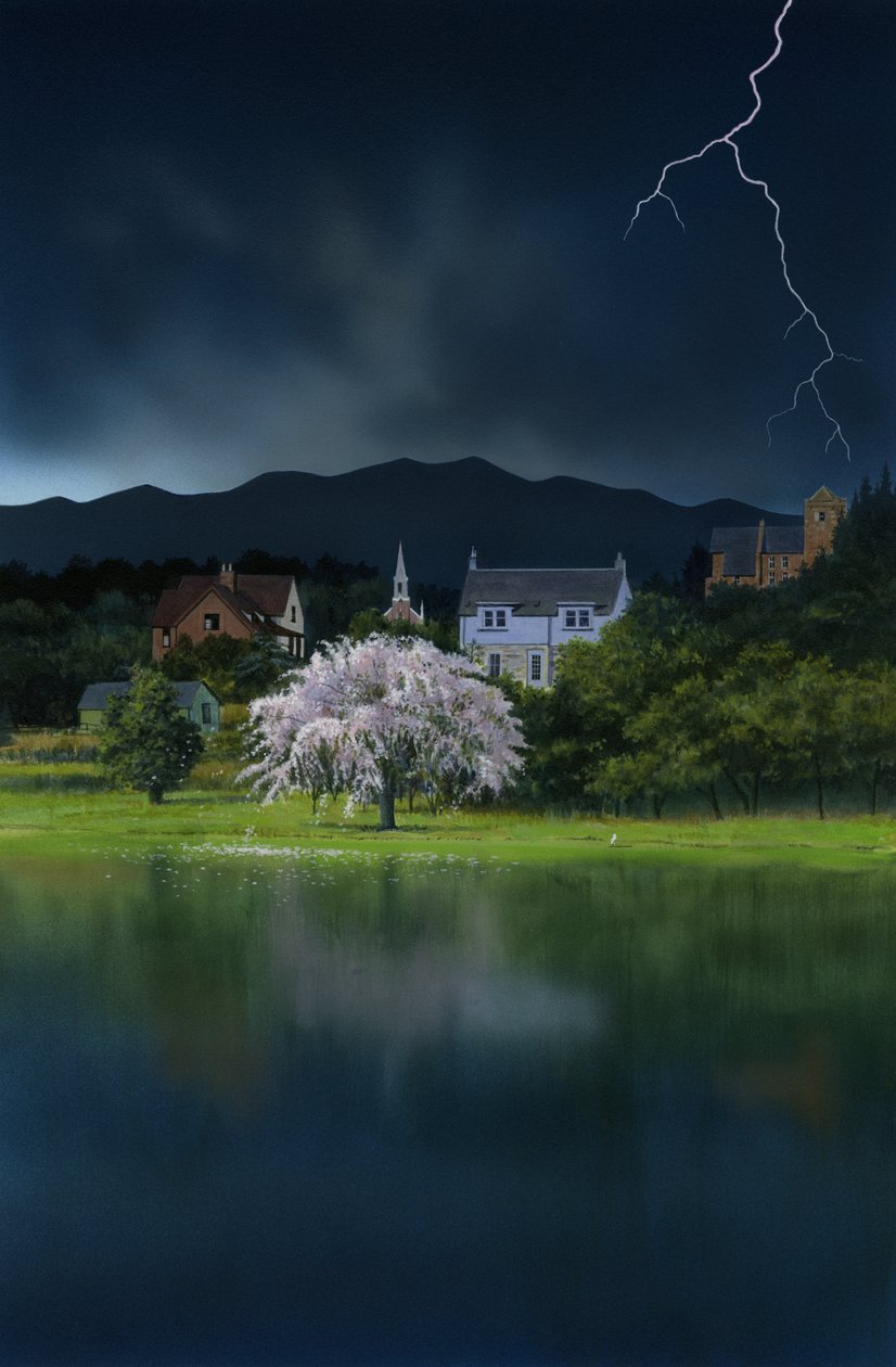 Le mois le plus cruel, 2008 (acrylique sur panneau) - Rob Wood