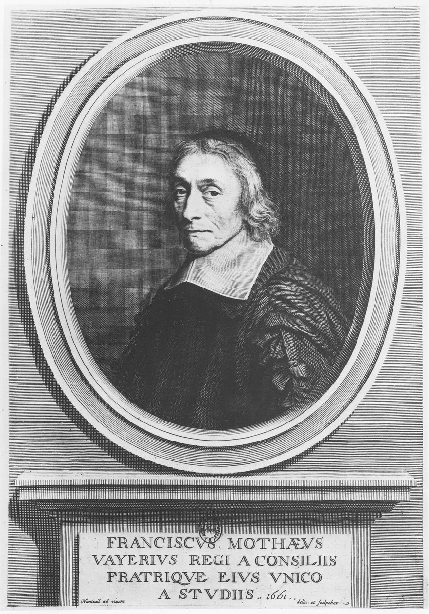 Portrait de François de La Mothe Le Vayer - Robert Nanteuil