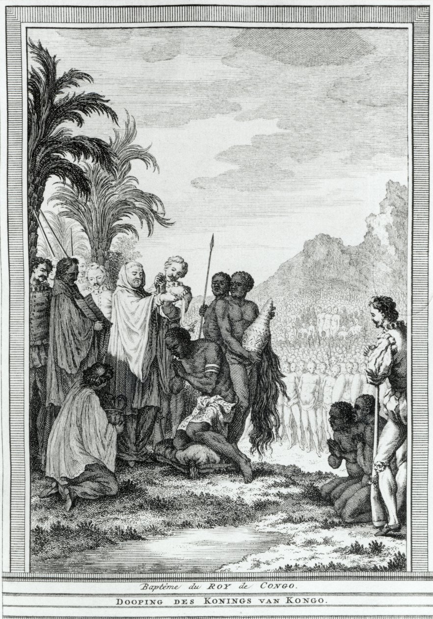 Le Baptême du roi du Congo - Robert Benard