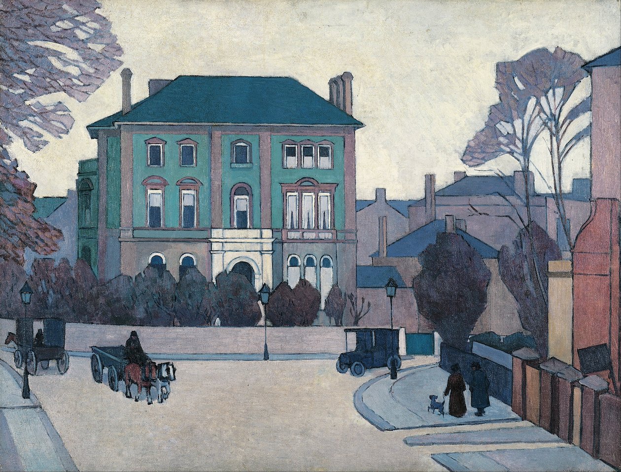 La maison verte, St Johns Wood - Robert Polhill Bevan
