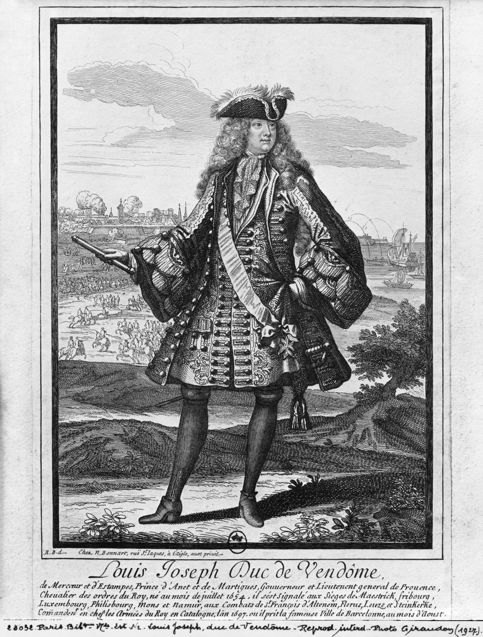 Louis Joseph de Bourbon, Duc de Vendôme, connu sous le nom de 