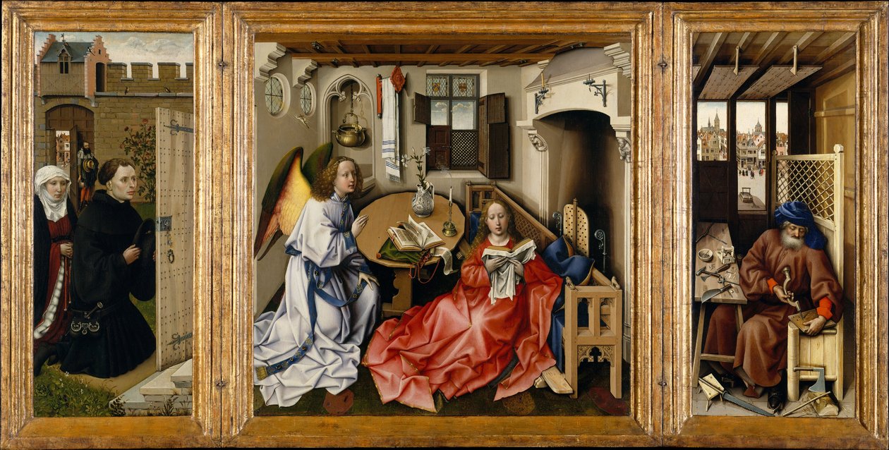Triptyque avec l