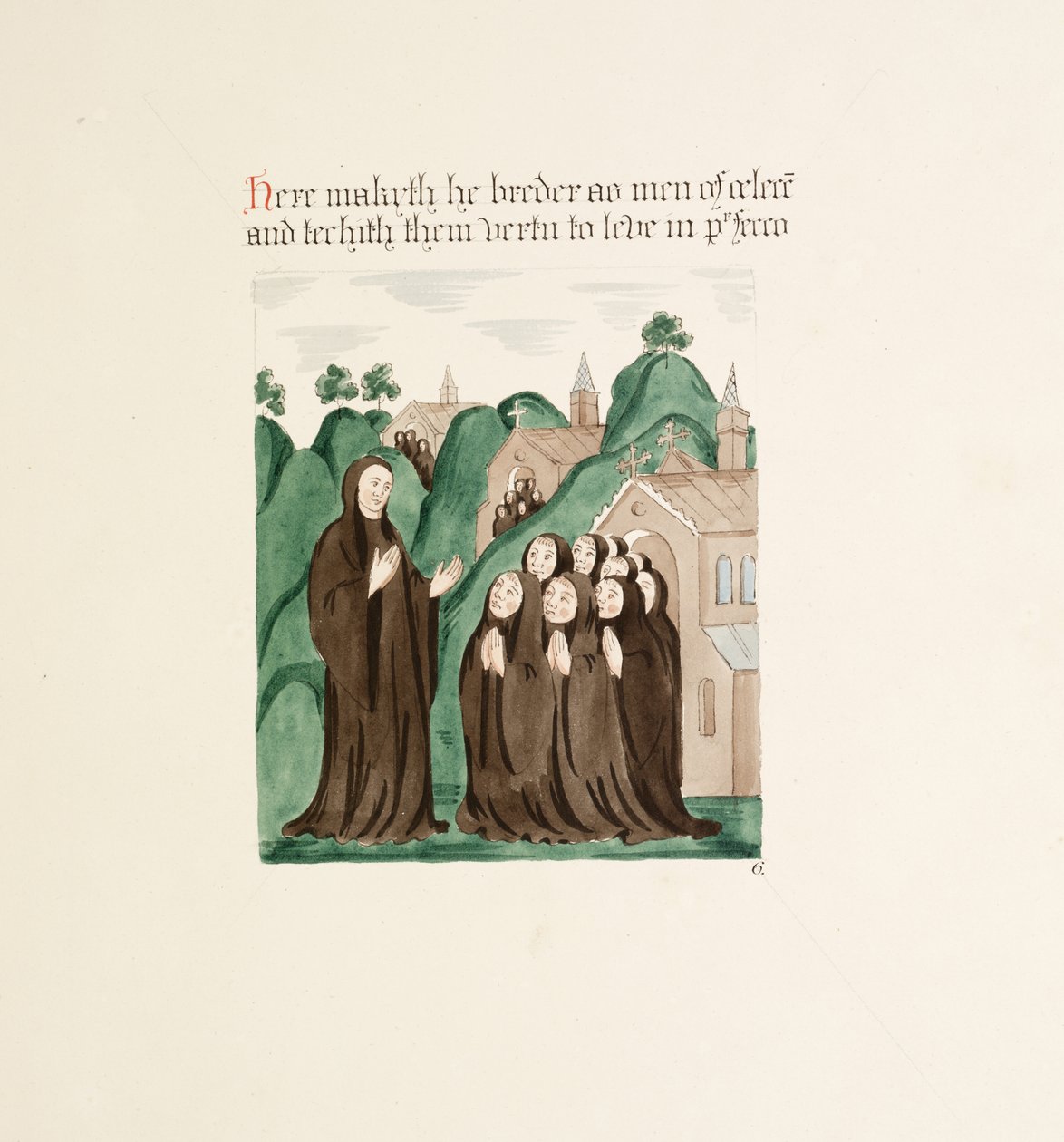 Ms. New Coll 380, f38r. Les antiquités de la cathédrale Sainte-Marie de Carlisle, dessinées par Robert Carlile, 1795 - Robert Carlile