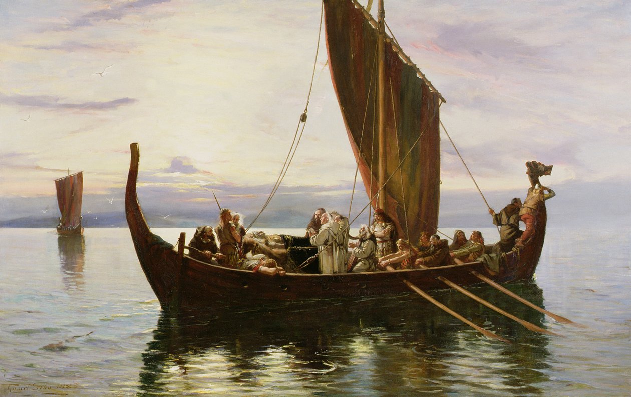 Le dernier voyage du Viking, 1882 - Robert Gibb