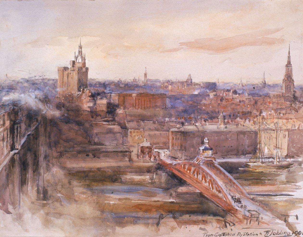 De la gare de Gateshead - Robert Jobling