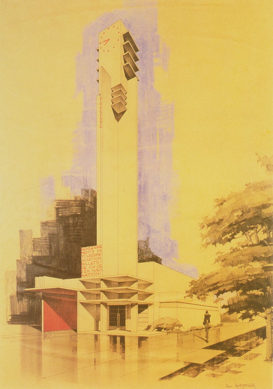 Pavillon des Renseignements et du Tourisme, 1925 - Robert Mallet Stevens