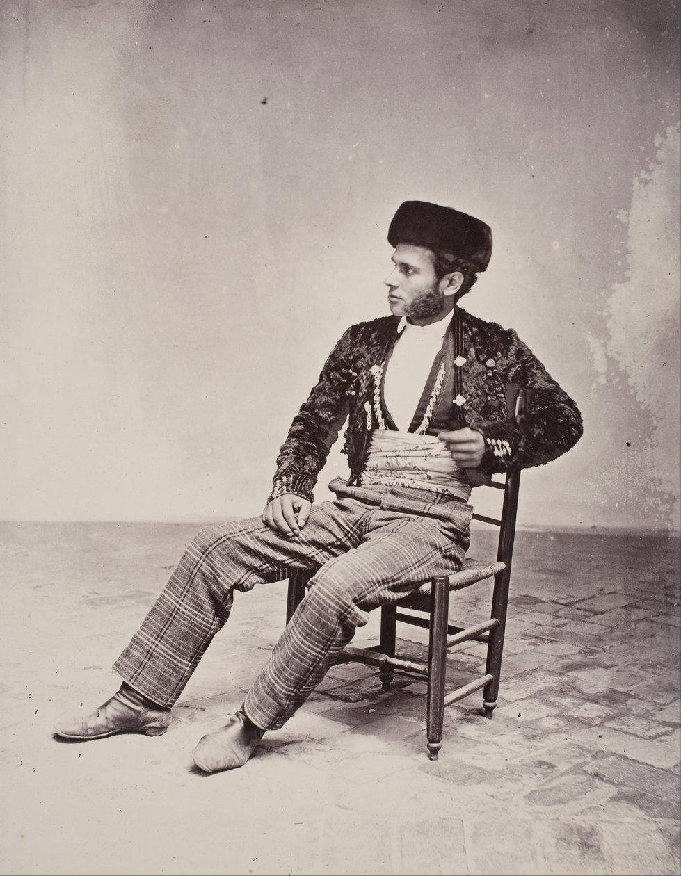 Séville, garçon gitan habillé en majo - Robert Peters Napper