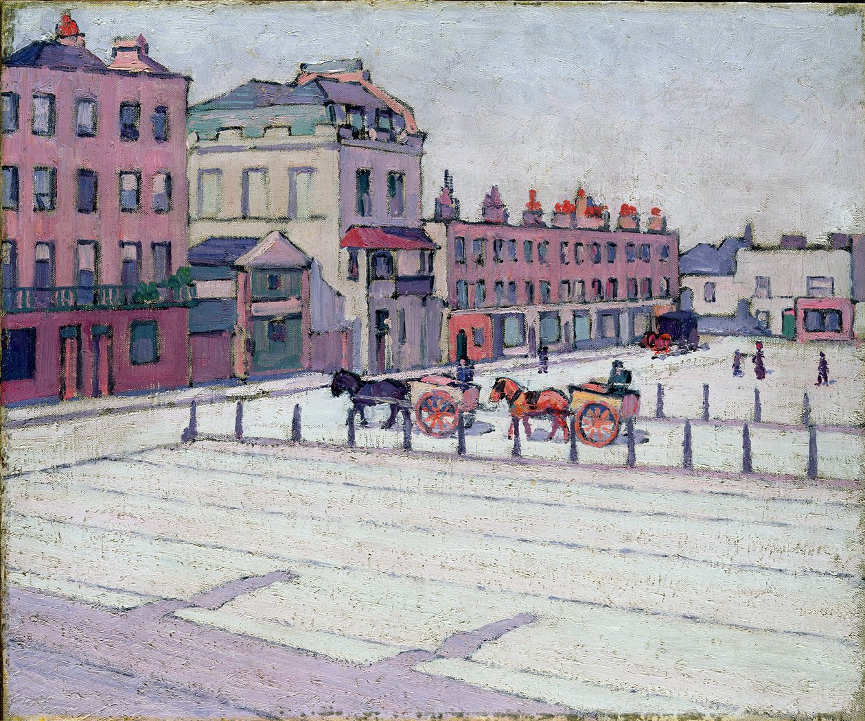 Marché de Cumberland, côté nord, 1912 - Robert Polhill Bevan