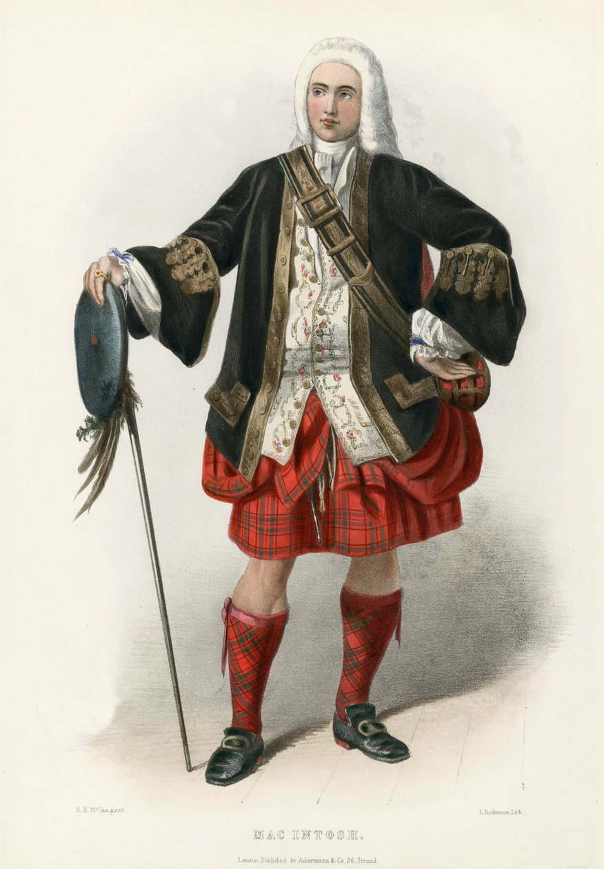 Mac Intoch, de The Clans of the Scottish Highlands, pub.1845 - Robert Ronald McIan